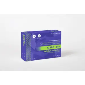 Slovakiapharm 10 PRO - BIO PREMIUM + vláknina kapsuly 10 ks