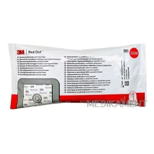 3M Red Dot Monitorovacie elektródy s penovými podložkami 50 ks 