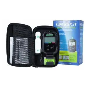 GLUKOMETER ONE TOUCH Select Plus flex s príslušenstvom, 1 set