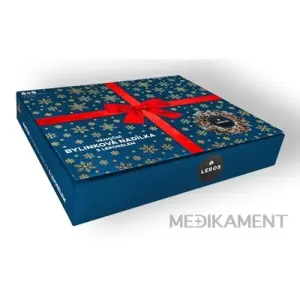 LEROS VIANOČNÁ BYLINKOVÁ NÁDIELKA 4 6 druhov čajov po 5 vrecúšok 48,5 g + menovky 1 set