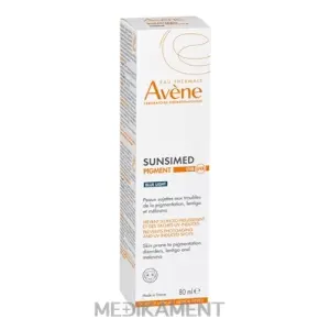 AVENE SUNSIMED PIGMENT SPF 50+ prevencia fotostarnutia a škvŕn od UV žiarenia 80 ml