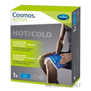 Cosmos Active Opakovane použiteľný gélový vankúšik hot/cold 12 x 29 cm 1 ks
