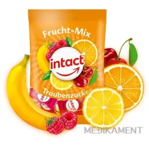 INTACT HROZNOVÝ CUKOR Frucht Mix cukríky 75 g