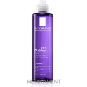 LA ROCHE-POSAY MELA B3 MICRO-PEELING GEL mikropeelinový gél proti tmavým škvrnám 1x200 ml