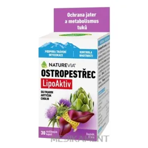 NATUREVIA PESTREC LipoAktiv kapsuly 30 ks