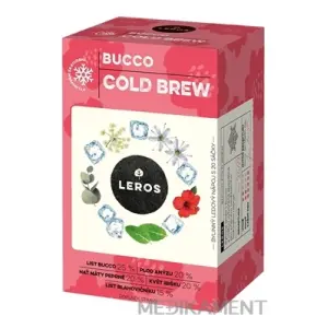LEROS COLD BREW BUCCO bylinná zmes vrecúška 20 x 1,5 g 