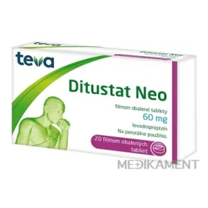 Ditustat Neo filmom obalené tablety tbl flm 60 mg (blis.PVC/PVDC/Al) 20 ks