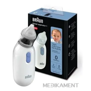 BRAUN BNA 100 Elektrická odsávačka hlienov 1 ks