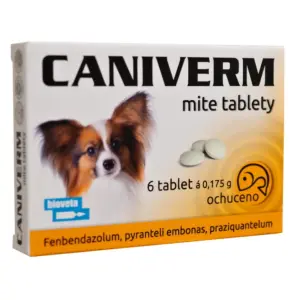 CANIVERM MITE 175 mg tablety 6 ks