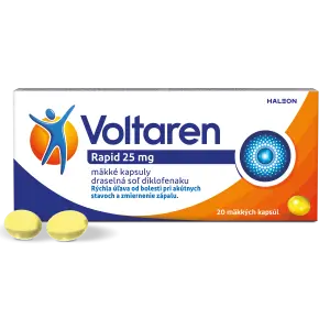 Voltaren Rapid 25 mg kapsuly 20 ks