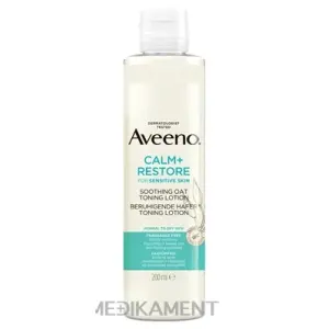 Aveeno CALM+RESTORE Soothing oat toning lotion upokojujúci toner s ovsom 200 ml