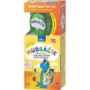MUDRÁČIK MULTIVITAMÍN+BETAGLUK+YOYO tablety 60 ks