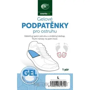 svorto Gélové PODPÄTNÍKY pre ostrohu 108 veľkosť L (43-47) 1 pár