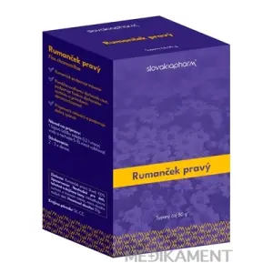 Slovakiapharm Rumanček pravý kvet, sypaný čaj 1x50 g