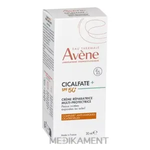 AVENE CICALFATE+ Multi-ochranný KRÉM SPF 50+ obnovujúci 30 ml