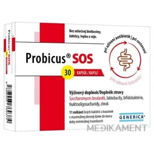 GENERICA Probicus SOS kapsuly 30 ks
