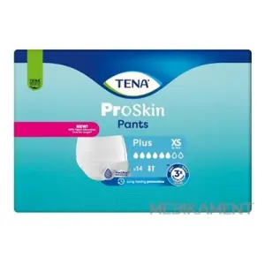 TENA Pants Plus XS naťahovacie inkontinenčné nohavičky 14 ks