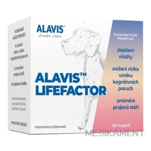 ALAVIS LIFEFACTOR kapsule pre psy 60 ks