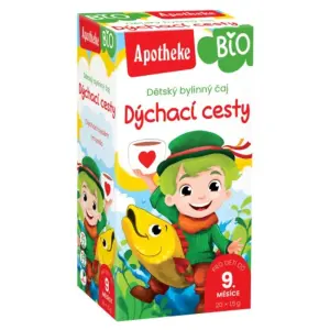 APOTHEKE BIO DETSKÝ BYLINNÝ ČAJ Dýchacie cesty vrecúška 20 x 1,5 g