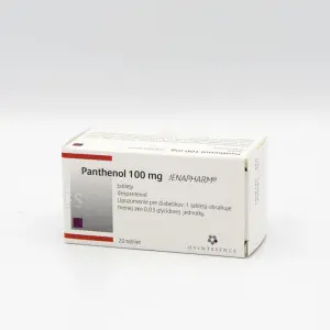 JENAPHARM Panthenol 100 mg tablety 20 ks