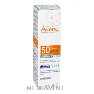 AVENE ANTI-IMPERFECTION Fluid SPF 50 proti nedokonalostiam pleti 40 ml