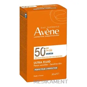 AVENE SUN ULTRA FLUID PERFECTOR SPF 50+ citlivá pleť 50 ml