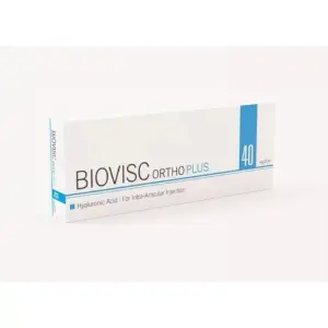 Biovisc Ortho Roztok viskoelastický inj 1x2 ml/20 mg, 1 % natrium hyaluronat, 1x1 ks
