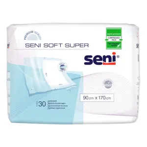 Seni SOFT SUPER NEW hygienické podložky 90 x 170 cm savosť 2000 ml 30 ks