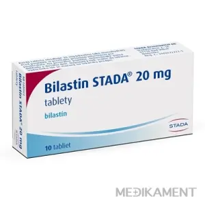 Bilastin STADA 20 mg tablety 10 ks