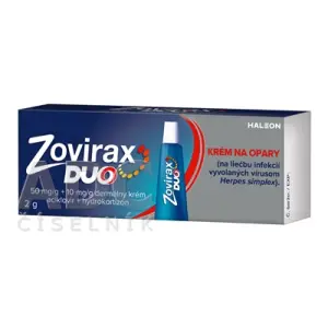 Zovirax DUO krém na opary 2 g