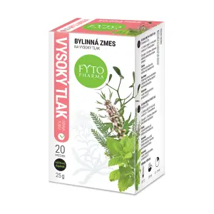 FYTO Na vysoký tlak bylinný čaj 20 x 1,25 g 