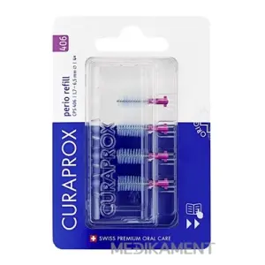 CURAPROX CPS 406 perio refill fialová medzizubné kefky bez držiaka 4 ks