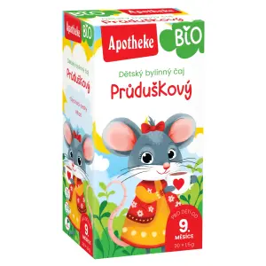 APOTHEKE BIO DETSKÝ BYLINNÝ ČAJ Prieduškový vrecúška 20 x 1,5 g
