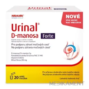 WALMARK Urinal D-manosa Forte vrecúška 20 ks