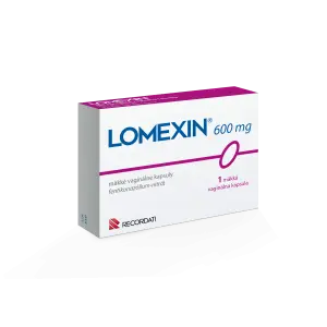 LOMEXIN mäkké vaginálne kapsuly 600 mg 1 ks