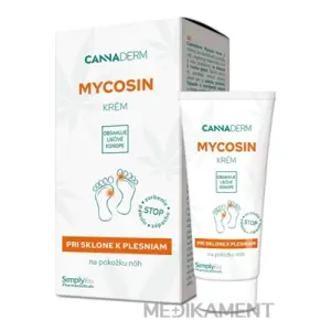 Cannaderm MYCOSIN krém na pokožku nôh 30 g