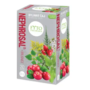 FYTO Nephrosal + brusnice na močové cesty bylinný čaj 20 x 1,5 g 