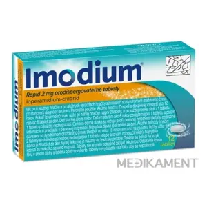 Imodium Rapid 2 mg tablety 12 ks