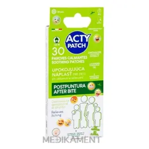 ACTYPATCH UPOKOJUJÚCA NÁPLASŤ PRE DETI po uštipnutí a očkovaní 30 ks