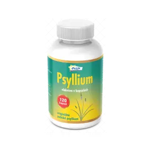 asp Psyllium vláknina kapsuly 120 ks