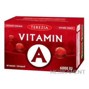 TEREZIA VITAMÍN A 6000 IU capsuly 60 ks