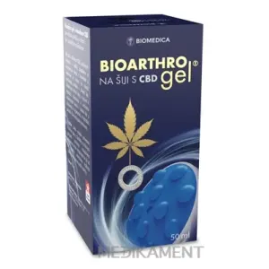 BIOMEDICA BIOARTHRO gél na šiju s CBD 50 ml