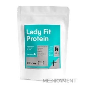 kompava Lady Fit Protein prášok príchuť čokoláda 500 g