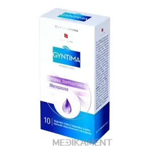 fytofontana GYNTIMA Menopausa vaginálne čapíky 10 ks
