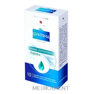 fytofontana GYNTIMA Probiotica vaginálne čapíky 10 ks