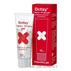 Octizy 1 mg/g + 10 mg/g gél 30 g