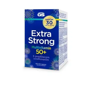 GS Extra Strong Multivitamín 50+ tablety 120 ks