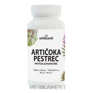 nefdesante ARTIČOKA  PESTREC kapsuly 60 ks