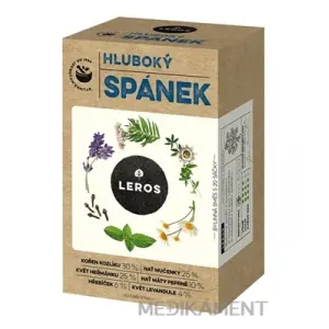 LEROS HLBOKÝ SPÁNOK bylinný čaj vrecúška 20 x 1 g