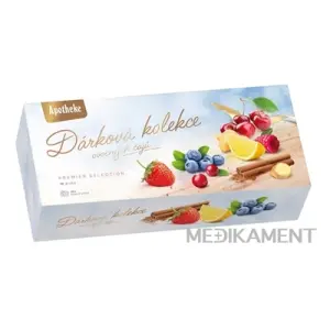 APOTHEKE KOLEKCIA Darčeková prémiové čaje ovocné bylinné vrecúška 90 ks